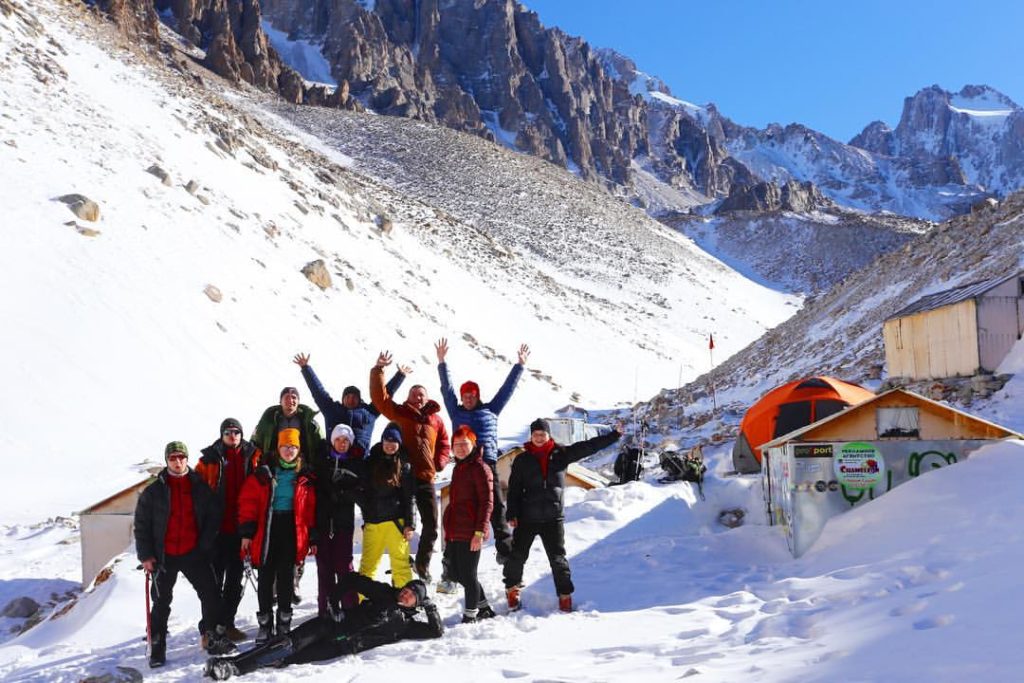 альпинизм восхождение в Киргизии